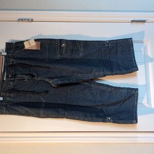 Coldwater Creek Denim Cargo Crop